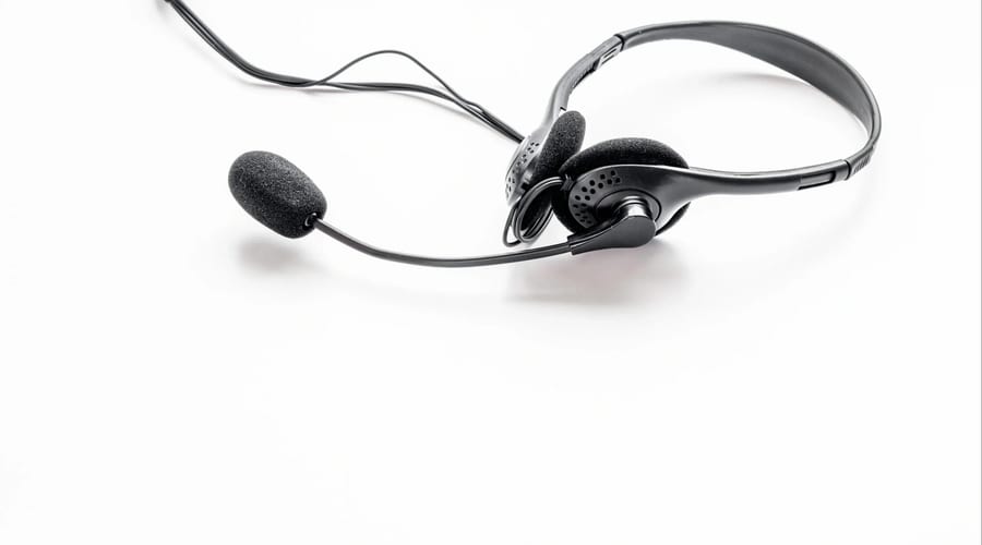 Professional call center headset